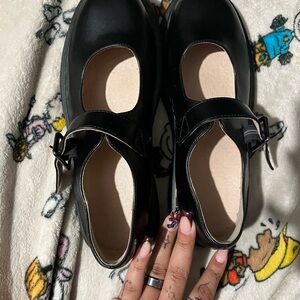 Black Mary Jane Shoes